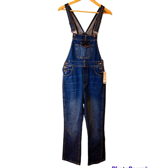 BDG URBAN OUTFITTERS BIB DETAILING DENIM OVERALLS NWT - Picture 2 of 16